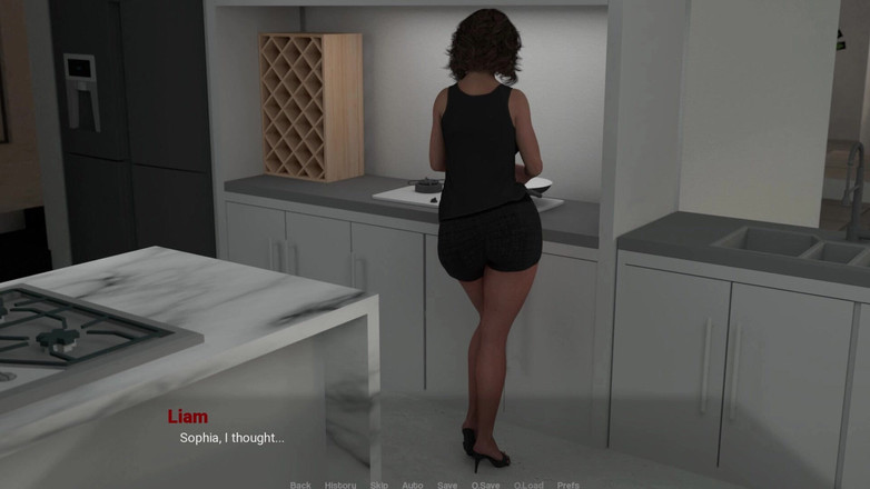 3D Cartoon Porn: Away From Home - Liam i Sophia dzielą się sekretną intymną...