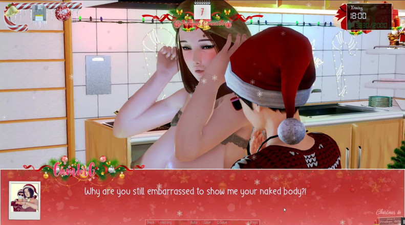 Cumming Gaming: Natale illimitato [natale hentai pornoplay] ep.12 allattamento dalle enormi tette da...