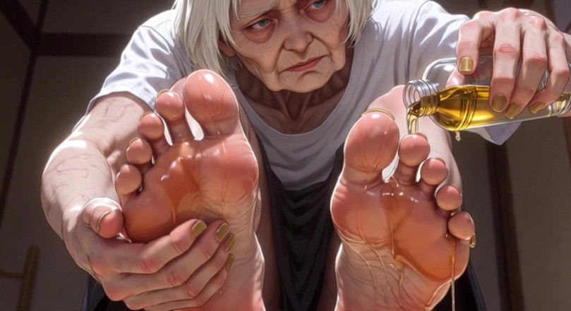 YOUR BEST FANTASY: 87 Year Old Granny Sensual Foot Oil Massage - Gorgeous Feet &amp;...