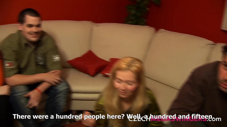 Czech Mega Swingers: Tcheca mega swingers 3 - parte 1 60 pessoas em uma pilha 1