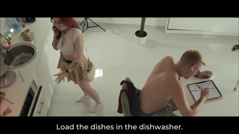 Toma Mur: Step Mom Stuck in Dishwasher! Must Step Son Fuck Her?