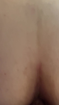 Leche en gran culo
