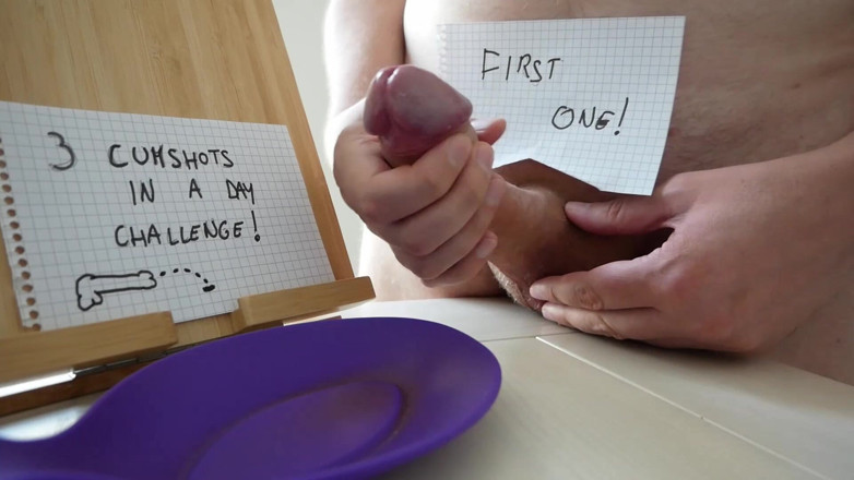PeopleNeedCum: I Cum 3 Times in a Single Day!