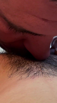 Close up Pussy Eating Until I Squirt in His Mouth