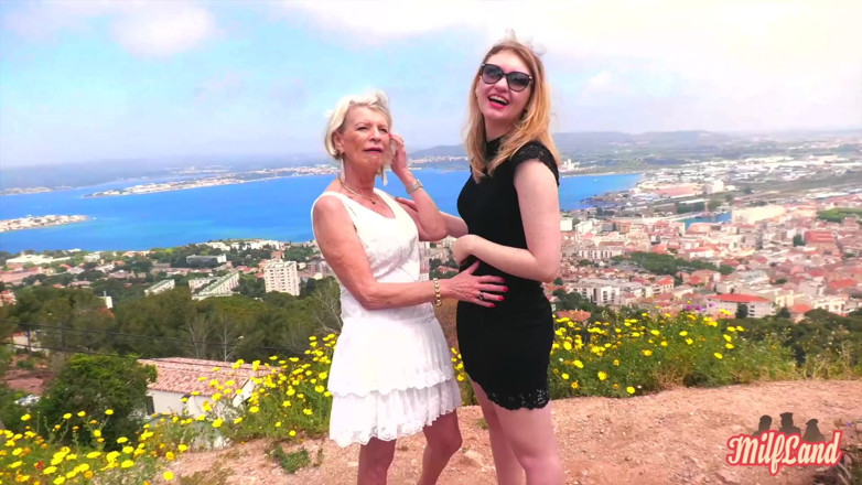 Milf land: Eva, a 70-year-old GILF, Is Having Sex with Lyna, Aged 27