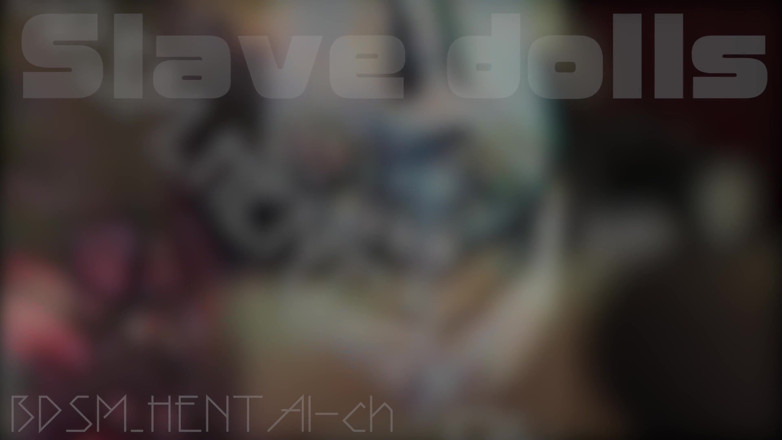 BDSM_HENTAI-ch: The crotch cloth bites into the cosplay woman's pussy. The...