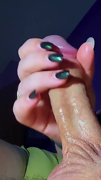 Echte amateur close-up aftrekken cumshot grote pik