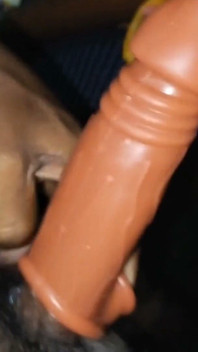 My stepbrother Took Out the Juice From My Pussy and Fucked Me with a Dragon Condom.