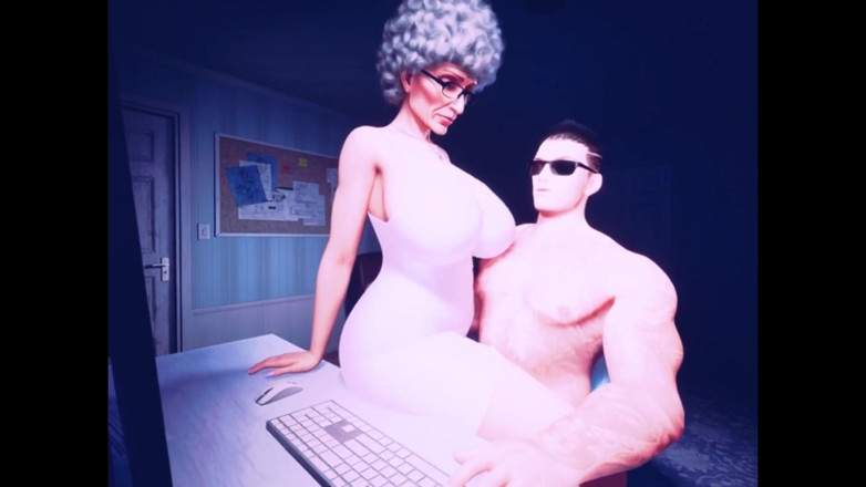 Denis animation: 74歳の大きなお尻のおばあちゃんがセックス