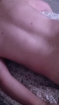 I'm in Bed, Masturbating My Ass