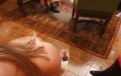 Dominant Frech Mature Slut Has Fun with Two Lesbians