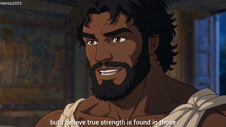 Hentai2025: Ai Generated Short Story Interracial Between Roman Soldier and Gladiator...