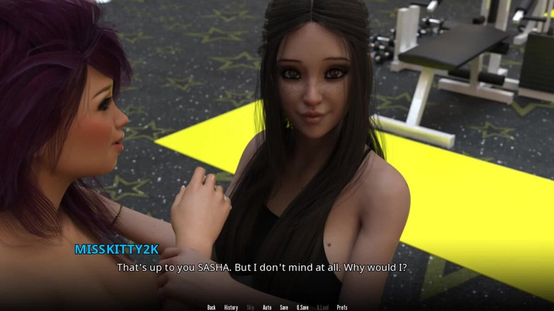 Miss Kitty 2K: Wvm - частина 69 - штовхає нашу удачу в тренажерному залі