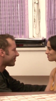 The sexy employee ferociously penetrated her pussy by the boss