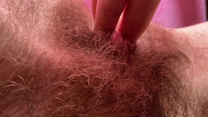 Cuteblonde666: Wet pussy sounds closeup big clit hairy