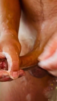 Fat Cum Load in the Shower