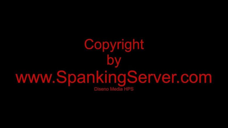 Spanking Server: Caprice recibe una paliza a pelo