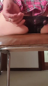 Sissy Slut Showing off Her Filthy Long Legs and Perfect Ass. Super Sexy Slut!
