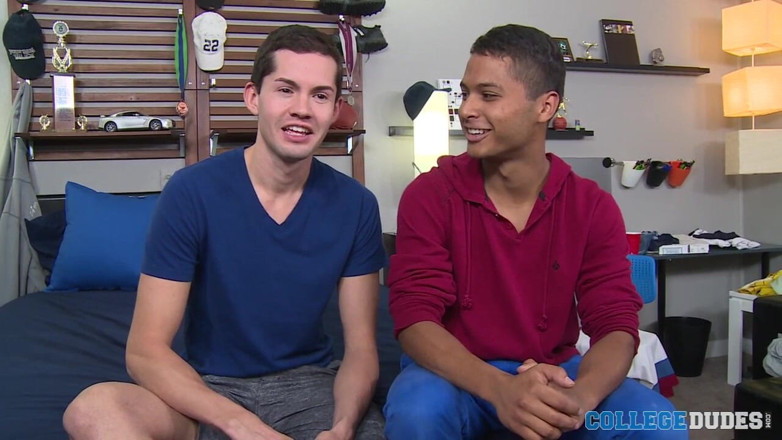 College Dudes: Jamie Delrey baise Jaden Bentley
