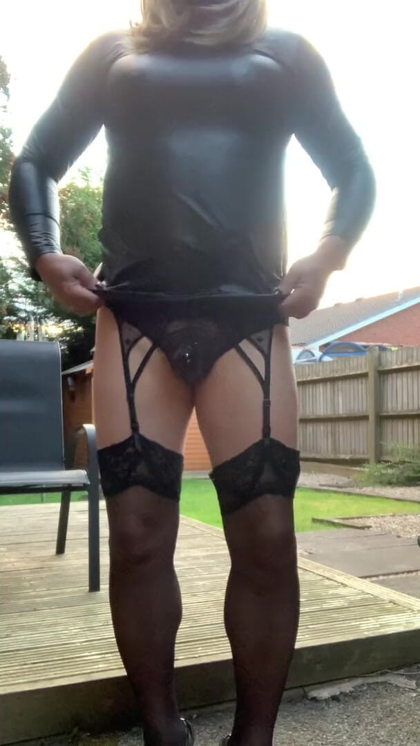 Kelly cd: Kelly transvestit in schwarz
