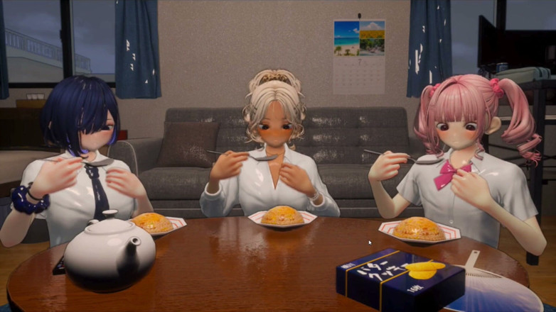 NSFWOtaku: Hentai Game - Pink Hair Gyaru Sex Scenes 2 - Summer Hangout Spot...