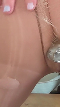 Bad Boss: Butt Plug and Squirting Through My Nylons
