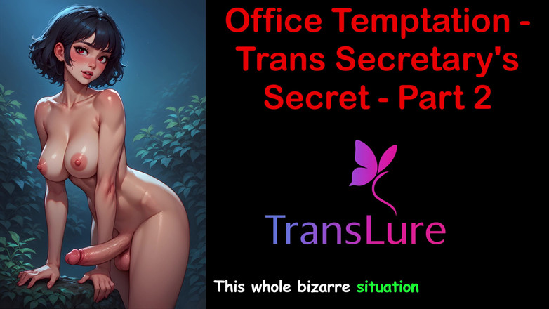 TransLure: Office Temptation - Tajna Część Trans Secretary - 2: Angielska historia seksu audio