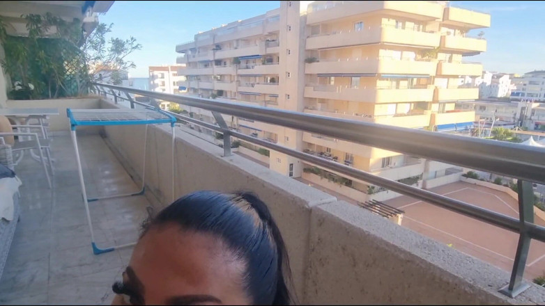 ep3kofficial: Prawny balkon jebanie w Marbelli
