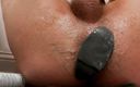 Wrecked Hole 4 Daddy&#039;s Fists: Using a Huge Plug to Gape My Hole, Fisting Myself...