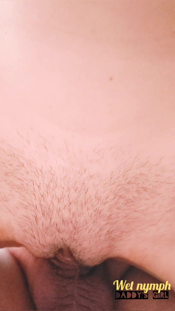 Wet Nymph: Stepdaddy's Fat Cock Fucks Tight Pussy Stepdaughter to Orgasm