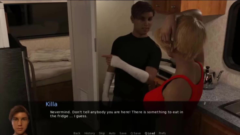 Visual Novels: BangCity Part 29 - milf help masturbate with broken hand