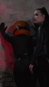 Halloween Spanking