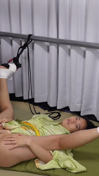 Shibari Boty a vibrátorové mučení pro asijskou děvku Zayu z Hel