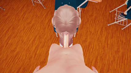 Joas22222: 3 boyutlu hentai için ateşli üniversiteli sarışın Stacy - eller ıslak sakso, büyük...