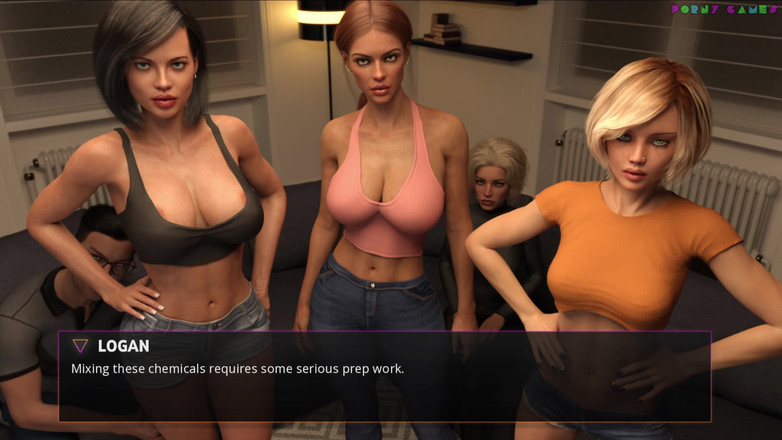 Porny Games: Lewdlabによる真夜中のパラダイス - 物語の終わり、あなたのお気に入りの継叔母とのセックス50