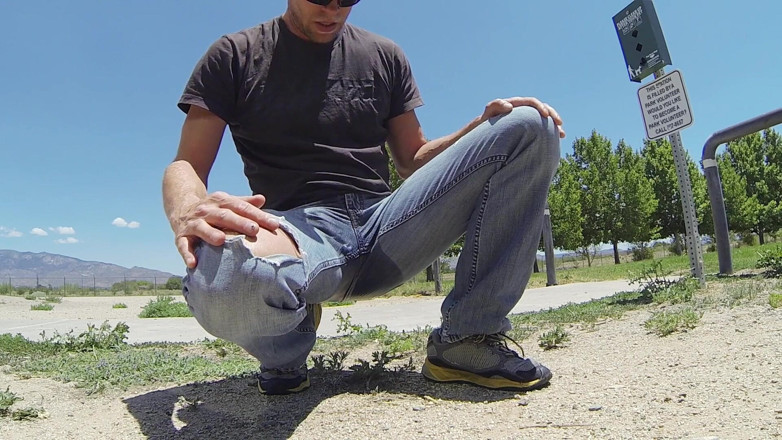 Lapetus: Pissing my jeans in empty parking lots