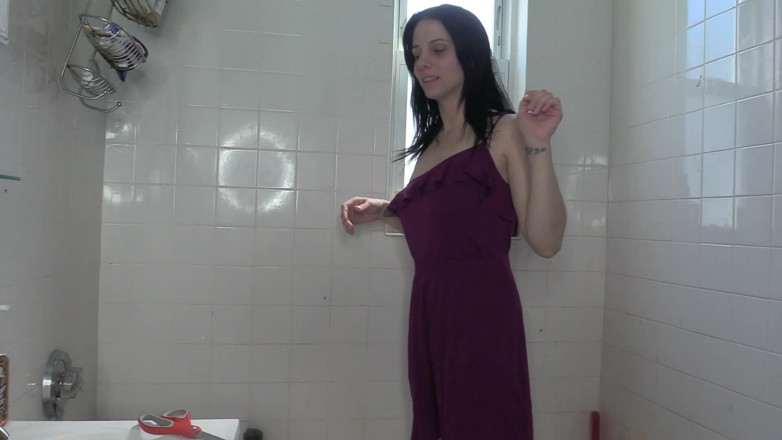 Quinn brooks: Sentimental Dress Destruction
