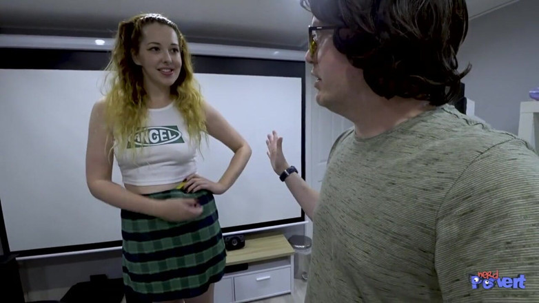 Nerd Pervert: Alora Lux - Spunk Surprise