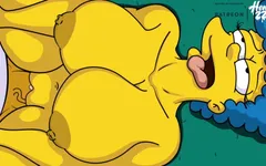 The Simpsons Homer and Marge Cartoon Porn Video