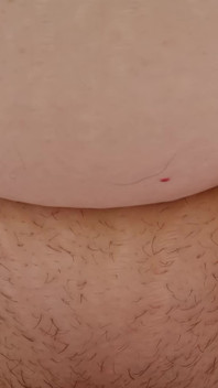 Moje motýlí kundička je ošukaná a vystříkaná venku v lese