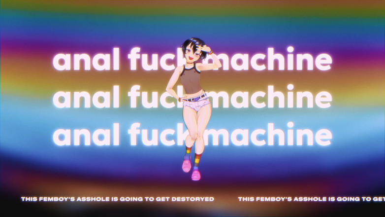 Kamizila: This femboy's ass is getting pounded by a sex machine
