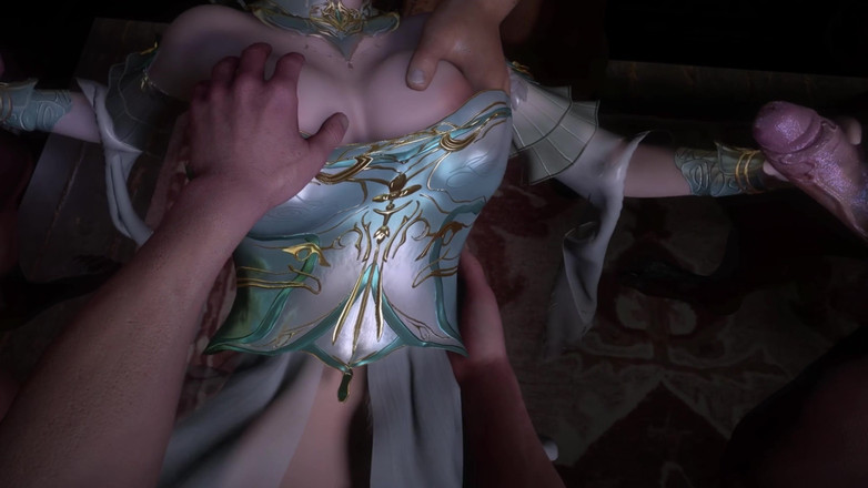 Why fuck so hard: 3D puttana asiatica arrapata fa il suo primo sesso di...