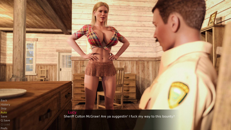 Porngame201: Lucky Lucy a Daltons na divokém západu 1