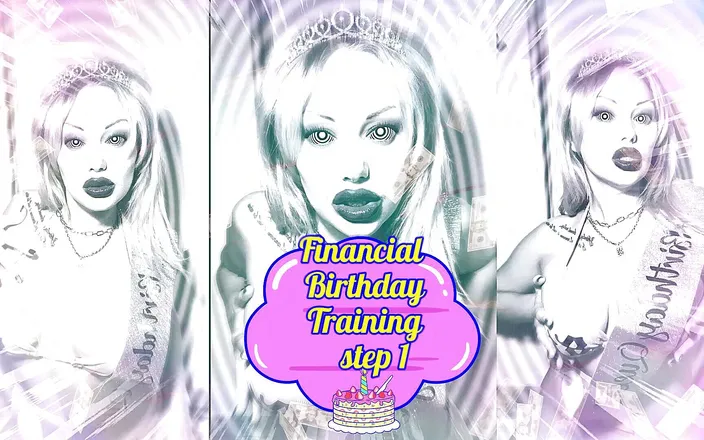 Goddess Misha Goldy: Mesmerizing Financial Training from Birthday Goddess! Step 1