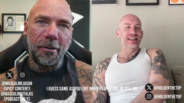 Raw and Uncensored with Masculine Jason: Porn Star Confessions - Holden the Top (episode 210)
