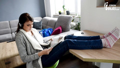 Czech Soles - foot fetish content: Piedi perfetti in faccia - POV