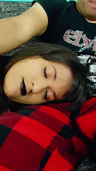 Movie Night with Goth Stepmom
