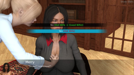 Porny Games: Projekt gorąca żona - ścinanie seksowna z Jenny (46)
