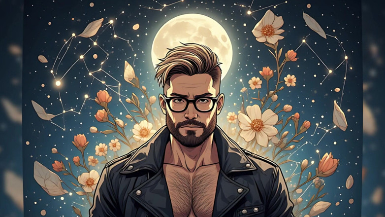 Erotic Man: Heiße brocken künstlerische zusammenstellung (ai)
