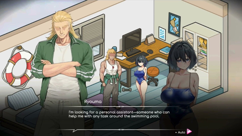 NSFWOtaku: Hentai Game - Personal Assistant Stretch Fuck and BDSM Sex Gallery...